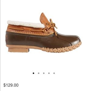 LL Bean Women’s Rubber Moc Sherpa Lined Boots